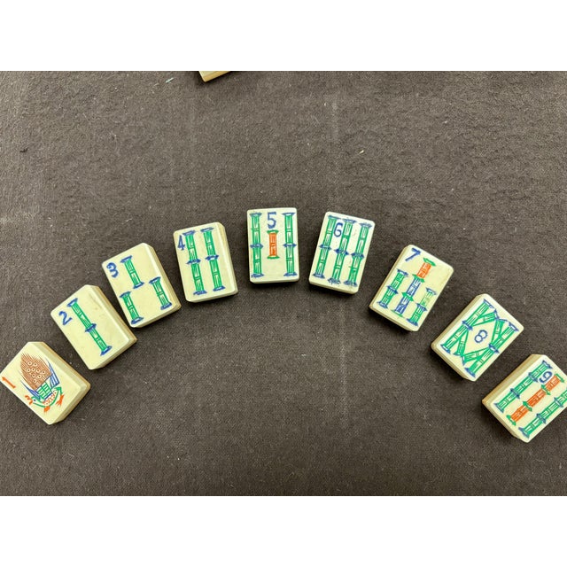 Antique Chinese Mahjong Set - No Box For Sale - Image 11 of 17