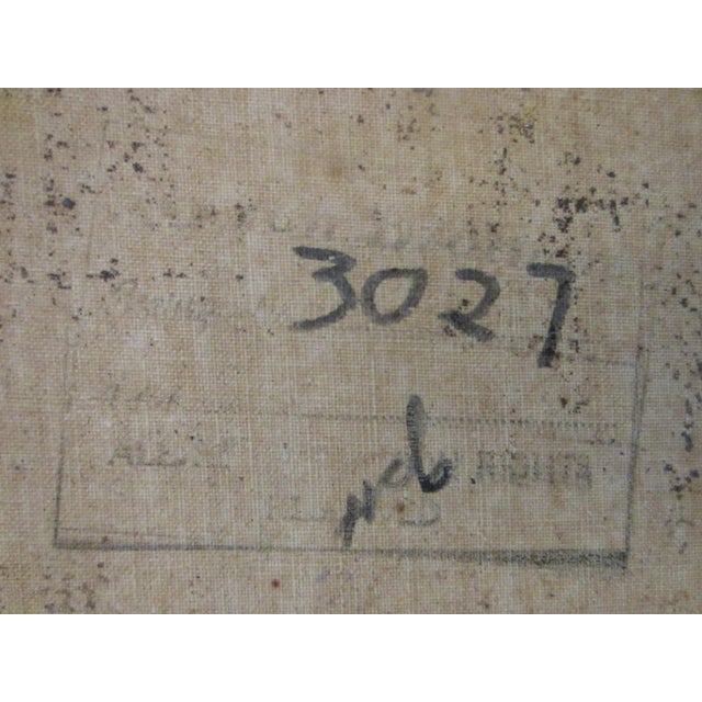 1970s Studio DeVity Italia Street of Paris Impressionist Signed Oil on Canvas For Sale - Image 10 of 16