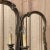 Bronze Antique Italian Rococo Tri-Panel Mirror With Lighting For Sale - Image 8 of 12
