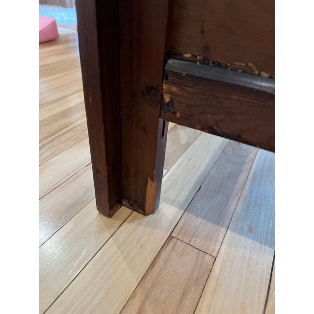 Antique Harris Lebus Quarter-Sawn Oak Hall Tree - Restored For Sale In Los Angeles - Image 6 of 18
