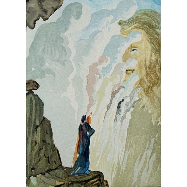 Salvador Dalí (1904-1989) Purgatory 12: The Beauty of Sculptures Color wood engraving Unsigned On BFK Rives wove paper, 26...