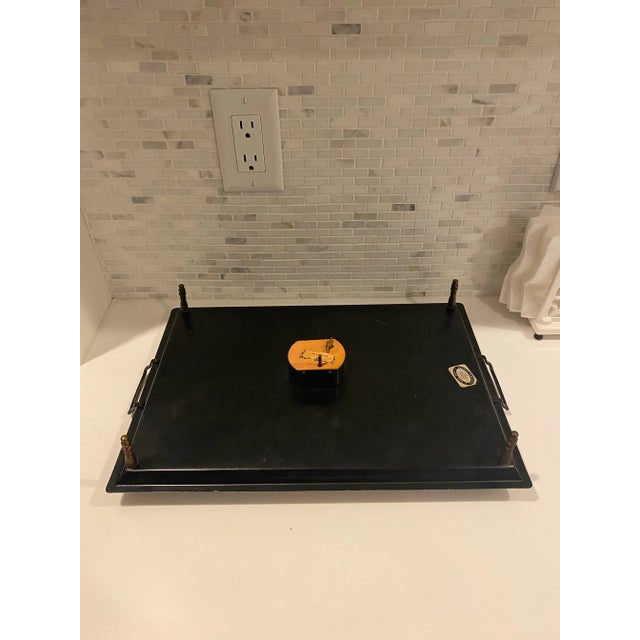 1970s Vintage Johnnie Walker Nashco Products Music Bar Tray For Sale - Image 5 of 5