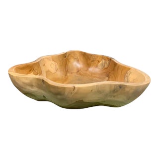 Medium Wooden Bowl For Sale