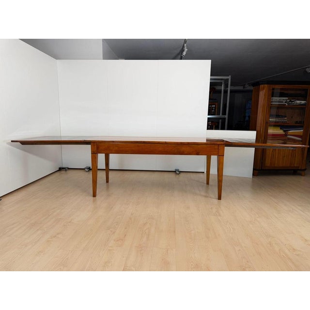 French Biedermeier Table in Cherry Wood, 1820 For Sale - Image 9 of 18