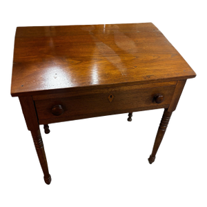 Early 20th Century Primitive Antique Wooden School Desk