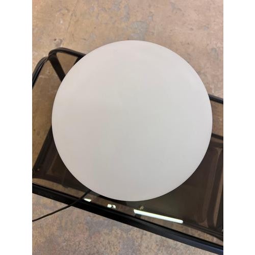 Table Lamp in Chrome and Opal Glass from VEB Narva For Sale - Image 9 of 11