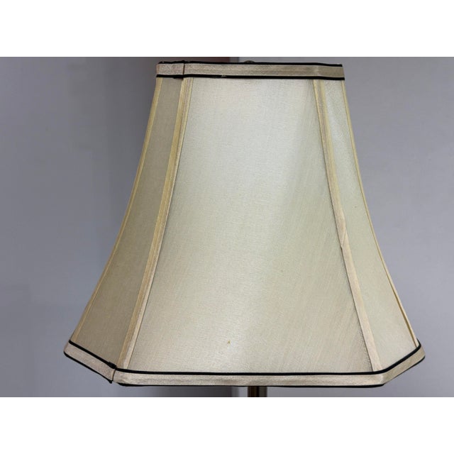 European Candlestick Table Lamps, Pair For Sale In San Francisco - Image 6 of 12