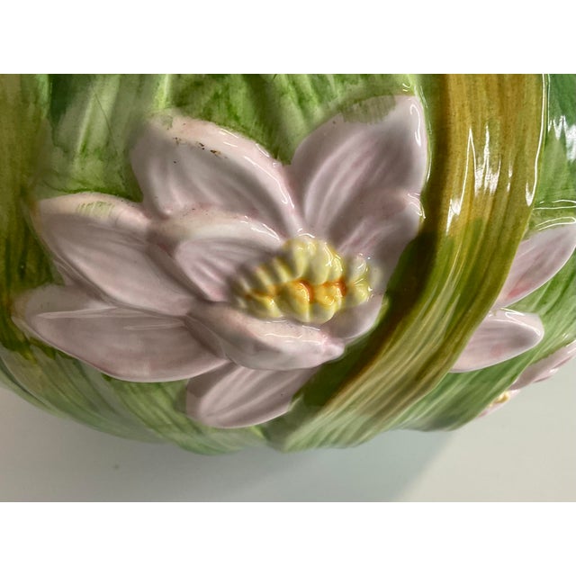 Vintage Fitz and Floyd Floral Planter For Sale - Image 10 of 10