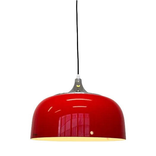 Mid-Century Plastic Pendant by Guzzini for Meblo, Italy, 1970s For Sale