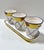 1990s Vintage Jay Willfred Hand-Painted Ceramic Planter Set With Tray For Sale - Image 5 of 11