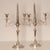 Silver Empire Candelabras Antique Silver Napoleonic Obelisk a Pair For Sale - Image 8 of 14