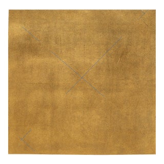 Paul Von Ringelheim, Gold Minimalist (33), Oil on Canvas For Sale