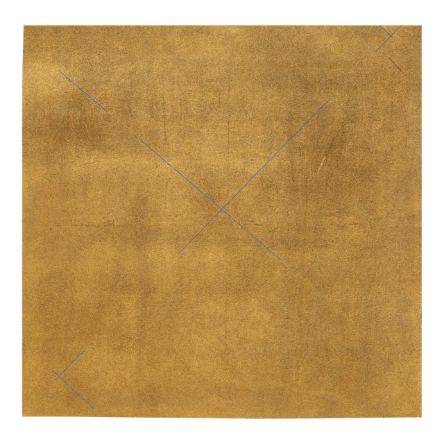 Paul Von Ringelheim, Gold Minimalist (33), Oil on Canvas For Sale