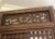 Chinoiserie Pair of Antique Qing Chinese Carved Elm Wood Screens For Sale - Image 3 of 6