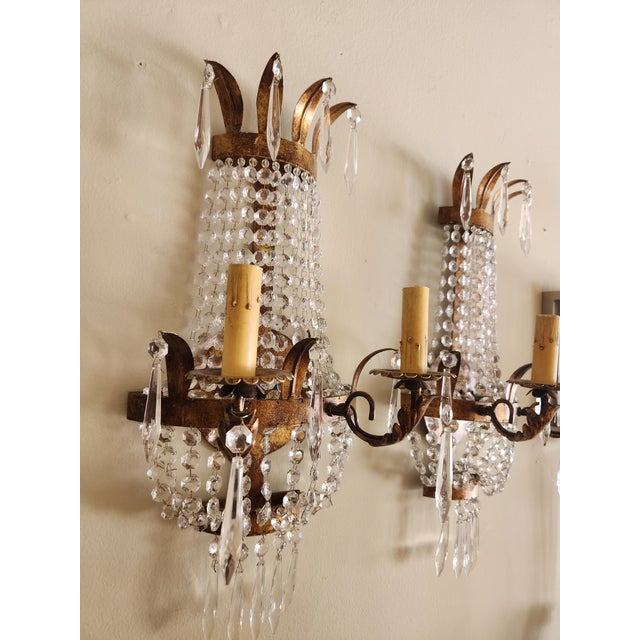 1990s 1990s Empire Style Wall Light - a Pair For Sale - Image 5 of 5