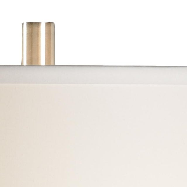 Transitional Chelsea House Bubble Glass Column Lamp For Sale - Image 3 of 6
