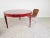 Italian Red Lacquered Parchment Dining Table attributed to Aldo Tura, 1960s For Sale - Image 12 of 13