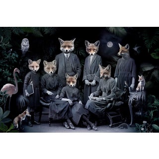 Never forget the Forest - Foxes by Marcin and Kate Owczarek | Digital Art of people with fox heads For Sale