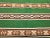 Vintage American Southwestern Blanket, Handwoven Stripe Pattern, Green & Ivory, 5’ X 8’ For Sale - Image 11 of 12