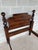 Ethan Allen Ethan Allen Antique Pine Cannonball Style Single Bed Frame For Sale - Image 4 of 13
