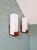 Mid-Century Modern Teak and Satin White Opaline Wall Lights by Louis Kalff for Philips, 1960s, Set of 2 For Sale - Image 3 of 15