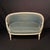 French Louis XVI Bergere Chairs With Mohair Upholstery -a Pair For Sale - Image 12 of 12