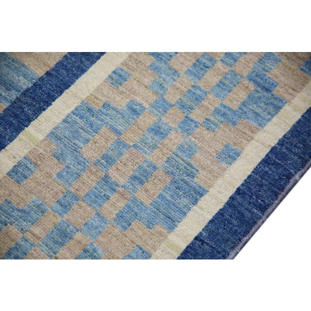 Modern Turkish Oushak Rug 9'10" x 12'1" For Sale - Image 4 of 10