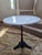 Mid 20th Century Marble Top Bistro Cafe Table For Sale - Image 4 of 14