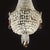Hollywood Regency Crystal Beaded Chandelier W/ Gilt Bronze Fittings by Baccarat For Sale - Image 18 of 18