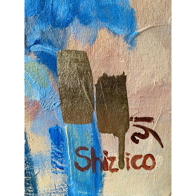 Original Oil-Jardin d'Hiver 2026-Oil, Impasto and Gold Leaf-Shizico Yi-British Awarded Artist For Sale - Image 10 of 18