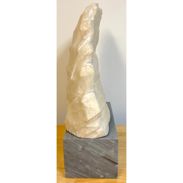 19th C. Italian Marble Relief of Romeo & Juliet, Signed E. Fiaschi, with Base For Sale - Image 12 of 18