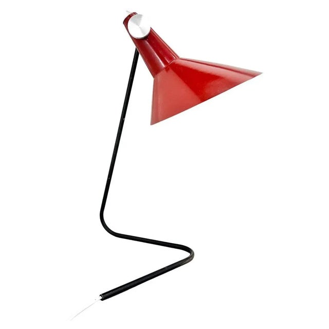 ST30 Metal Table Lamp by Josef Hurka for Kovona, 1960s For Sale - Image 13 of 13