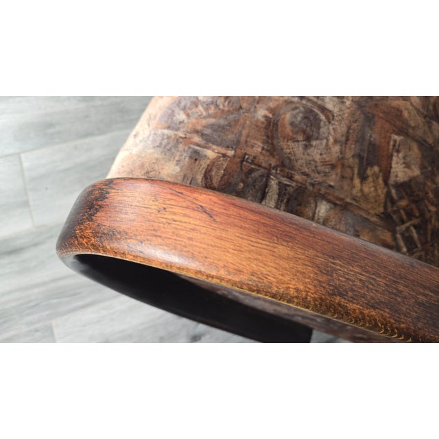 1940s Vintage Armchairs from Jindrich Halabala, 1940s, Set of 2 For Sale - Image 5 of 13