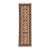 Cream and Red Kazak Wool Runner Rug, Tribal Hallway Rug, 2'8" X 8'9" For Sale