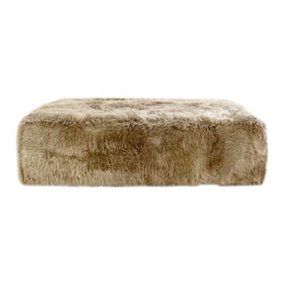Forsyth Large Sheepskin Ottoman