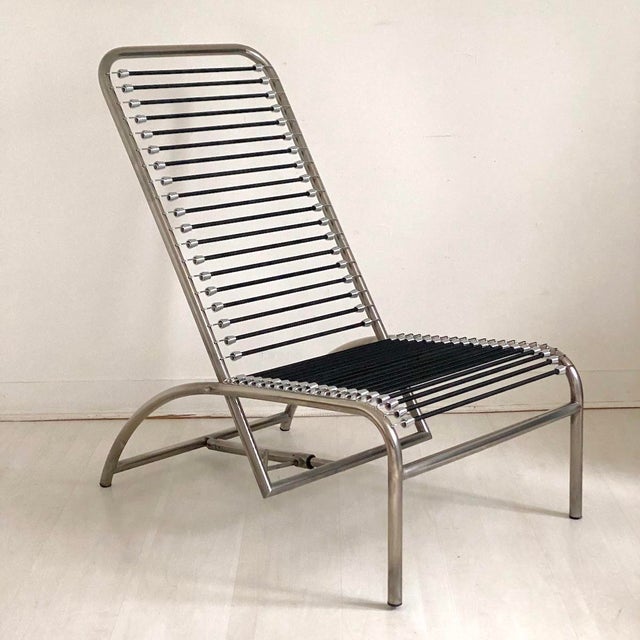 Reclining Sandow Chair by René Herbst for Ecart International, 1980s For Sale - Image 13 of 13