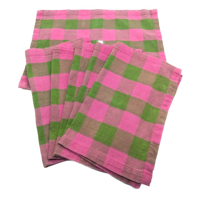 Vintage Dansk Ritva Puotila Woven Linen Placemats, Set of 6 For Sale - Image 10 of 11