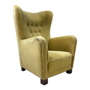 1930s Fritz Hansen Attributed Lounge Chair