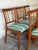 Brown Teak Slat Back Dining Chairs Set of 6 Newly Reupholstered Swedish Mid-Century Modern 1960s For Sale - Image 8 of 13