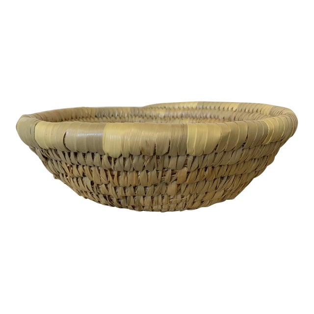 Kaisa Grass Weaved Basket Bowl For Sale