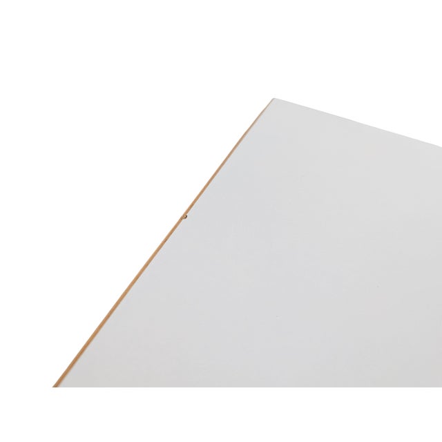 White Desk in Metal by Egon Eiermann For Sale - Image 8 of 10