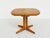 1970s Extendable Oak Dining Table by Karl-Erik Ekselius for Joc Möbler Vetlanda, Sweden, 1970s For Sale - Image 5 of 10