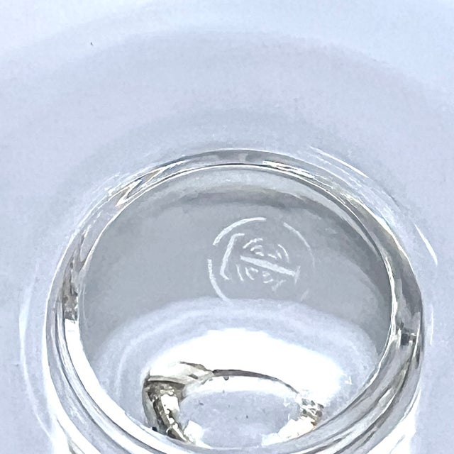 Tiffany and Co. Late 20th Century Tiffany and Company Crystal Pilsner Glasses - Set of 6 For Sale - Image 4 of 4