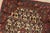 Hamedan Rug 2’7” X 4’2” Ivory Wool Vintage Tribal Hand-Knotted Carpet For Sale In Philadelphia - Image 6 of 10