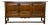 Mid-Century Modern Sideboard in Dark Stained Oak by Henning Kjærnulf, 1960s For Sale