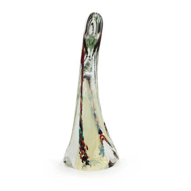 Mid-Century Modern Mid Century Blown Glass Sculpture Signed by Rollin Karg For Sale - Image 3 of 8