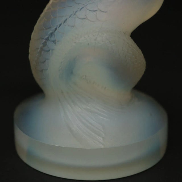Rene Lalique Opalescent Glass 'Naiade' Statuette For Sale - Image 11 of 13