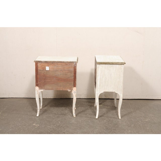 Italian Mid 20th C. Pair Raised Side Chests For Sale - Image 9 of 11