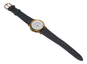 Unisex Watch Leather Wrist by Tikanis Imari, 1990s