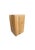Large Reclaimed Teak Wood Side Table or Pedestal Stunning Textures For Sale - Image 4 of 5